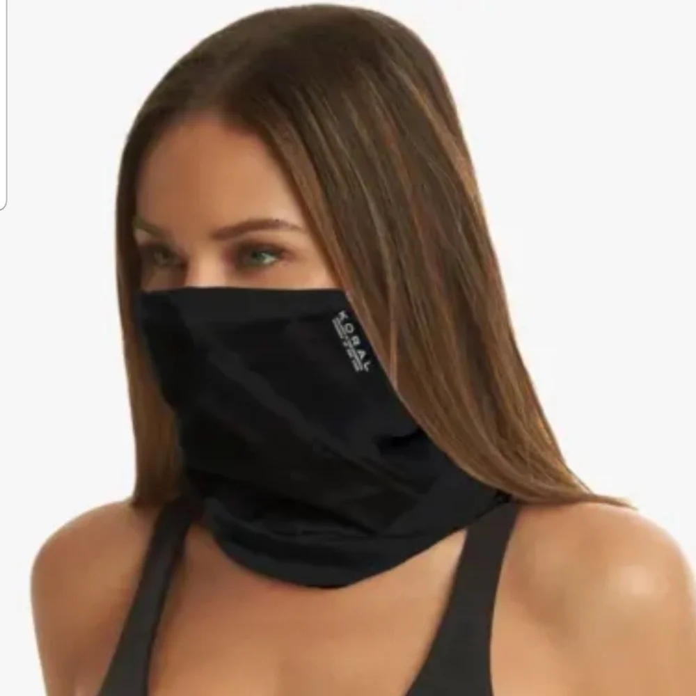 NWOT Koral Turtleneck Netz Mask In Black OS